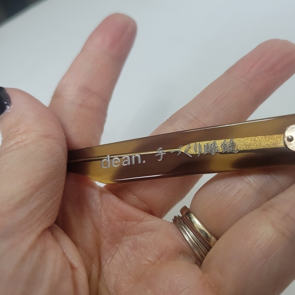 Superdry Dean glasses rectangle frames funky artsy yellow 56 17 135 - Picture 10 of 11